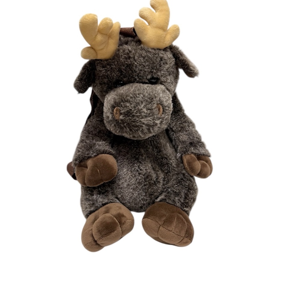Adorable Plush Moose Backpack